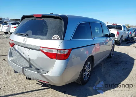 2012 Honda Odyssey Ex-L z USA, uszkodzony, nr VIN 5FNRL5H67CB019056